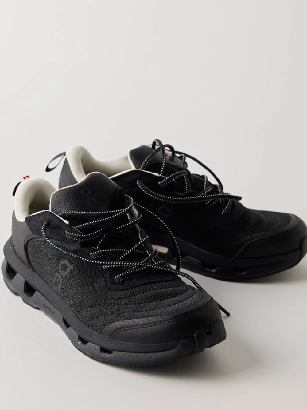 On CloudZone Black Womens Running Sneakers